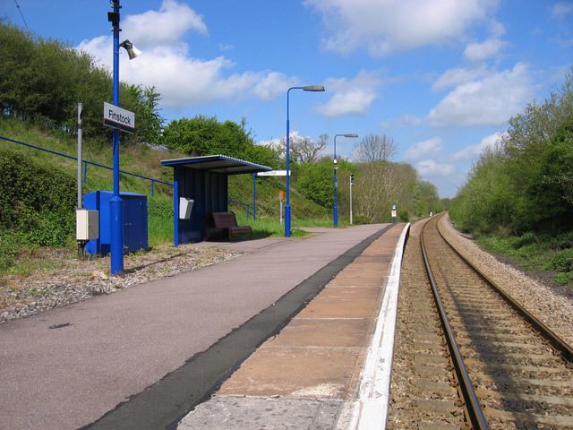 Finstock railway station