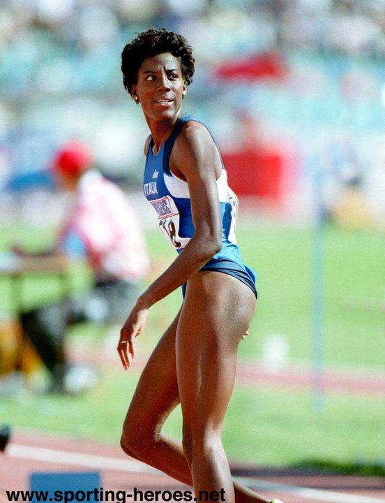 Fiona May Fiona May 1995 World Long Jump champion Italy