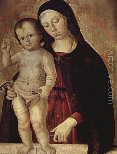 Fiorenzo di Lorenzo Virgin and Child reproduction by Fiorenzo di Lorenzo Artchivecom