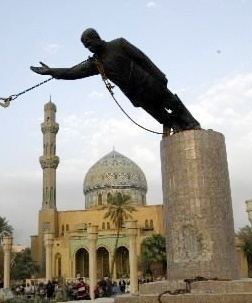 Firdos Square statue destruction