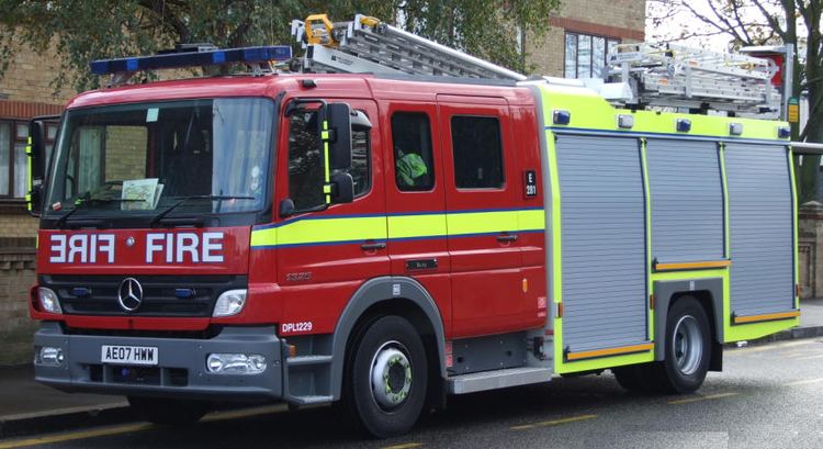 Fire appliances in the United Kingdom