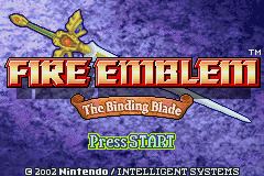 Fire Emblem: The Binding Blade Fire Emblem The Binding Blade Fire Emblem Wiki