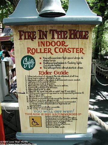 Fire in the Hole (Silver Dollar City) Silver Dollar City Fire in the Hole