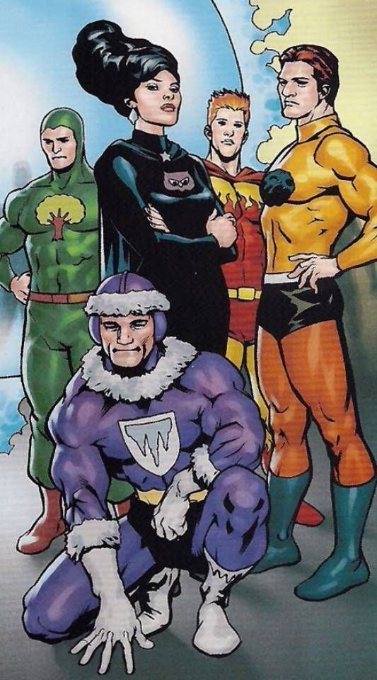 Fire Lad The original Legion of Substitute Heroes was a fivemember team