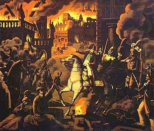 Fire of Moscow (1812) httpsuploadwikimediaorgwikipediacommonsthu