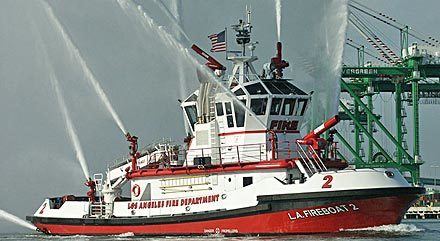 Fireboat LA Fireboat 2 Warner L Lawrence