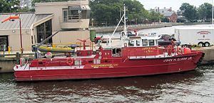 Fireboat John H. Glenn Jr. httpsuploadwikimediaorgwikipediacommonsthu
