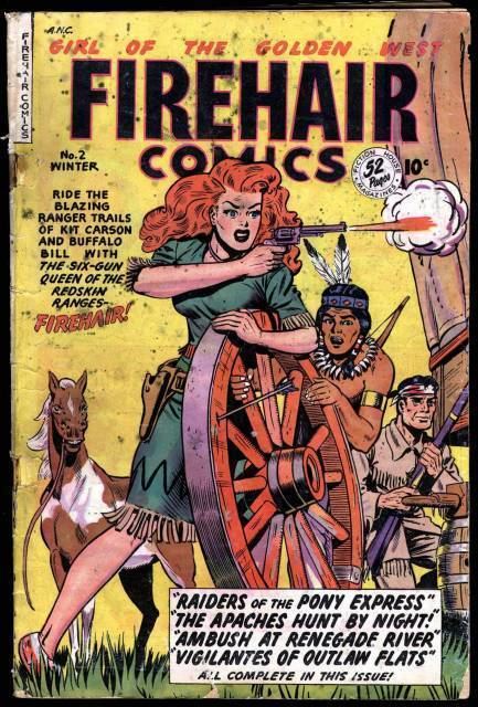 Firehair Firehair Comics 7 War Drums At Buffalo Bend Issue