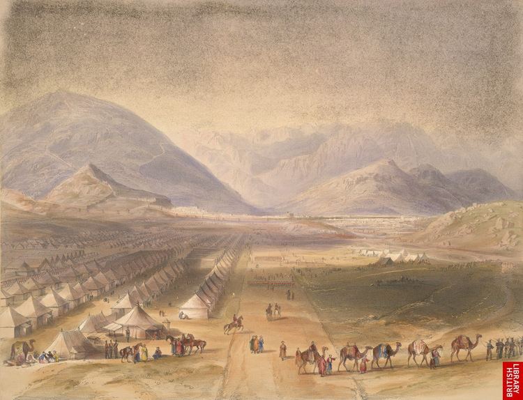 First Anglo-Afghan War Kabul Expedition 1842 Wikipedia