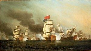 First Battle of Cape Finisterre (1747) httpsuploadwikimediaorgwikipediaenthumb2