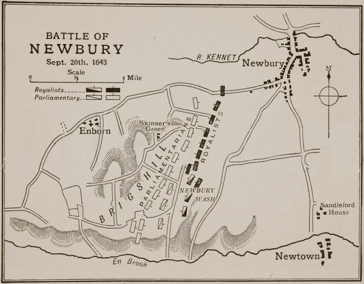 First Battle of Newbury Newbury 1643 English Civil War Battles in Miniature