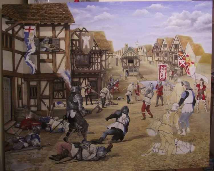 First Battle of St Albans Loyalty Binds Me First Battle of St Albans 1455