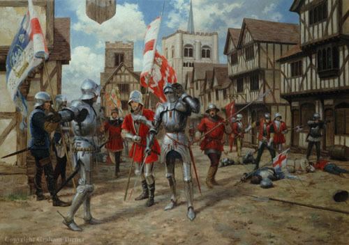 First Battle of St Albans First Battle of St Albans by Graham Turner Richard III Pinterest