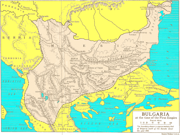 First Bulgarian Empire SRunciman First Bulgarian Empire TurkicWorld