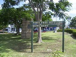 First Free Settlers Monument httpsuploadwikimediaorgwikipediacommonsthu