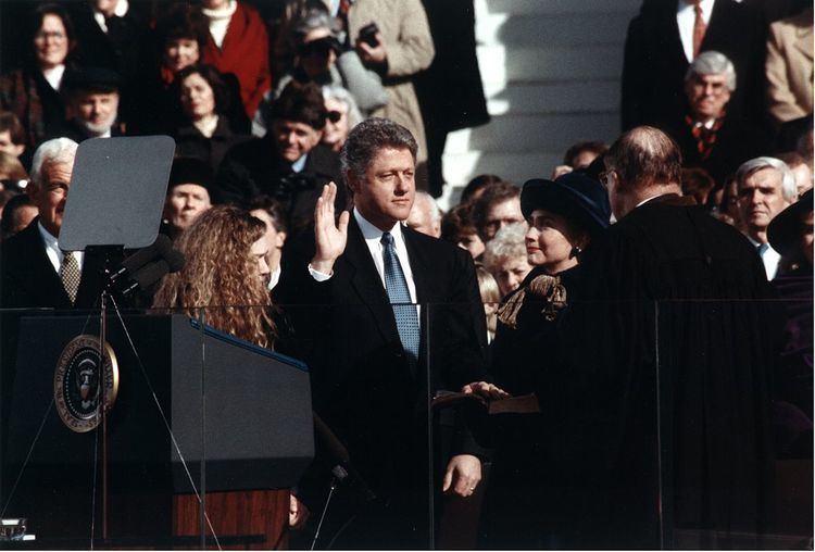 First inauguration of Bill Clinton
