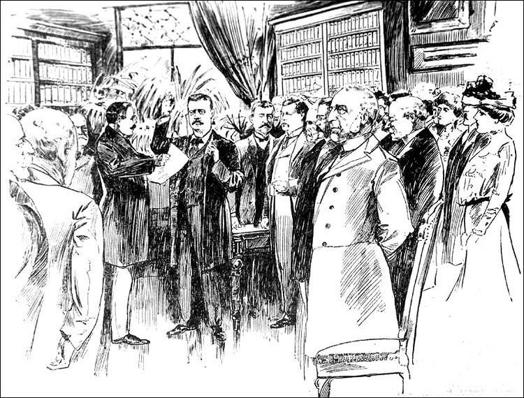 First inauguration of Theodore Roosevelt