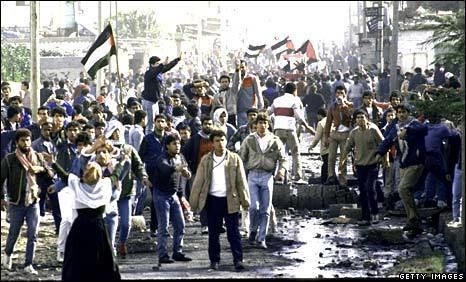 First Intifada BBC NEWS Middle East 1987 First Intifada