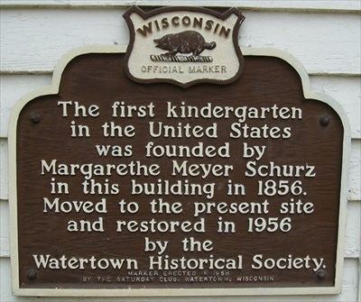 First Kindergarten First Kindergarten Watertown WI US National Register of