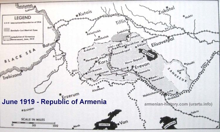 First Republic of Armenia THE REPUBLIC OF ARMENIA 19181921 Domestic Politics