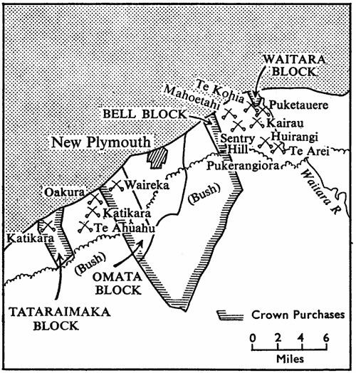 First Taranaki War Campaign sites of the first Taranaki war 186061 Te Ara