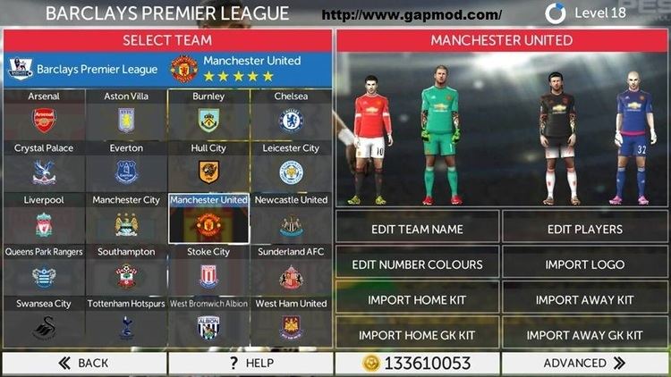 First Touch Soccer First Touch Soccer FTS Mod PES 2016 Apk Data Android gapmodcom AppMod
