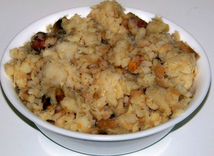 Fish and brewis St John39s Fish and Brewis Newfoundland traditional food St