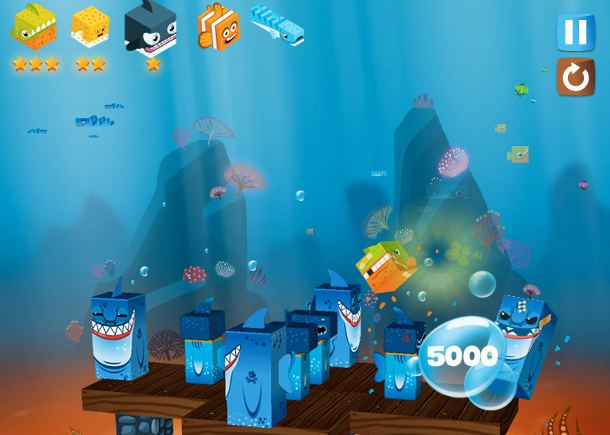 Fish Heroes Fish Heroes brings 3D underwater fun to iOS Fish Heroes