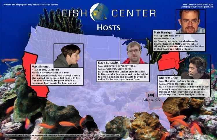 FishCenter Live Cartography by Drew Fish Center Live maps