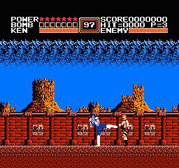 Fist of the North Star (NES video game) Fist of the North Star USA ROM lt NES ROMs Emuparadise