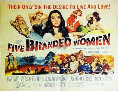 Five Branded Women the passionate moviegoer cinema obscura Martin Ritts Five