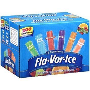 Fla-Vor-Ice Amazoncom Flavorice Freeze Pops Assorted Flavors 15oz 200