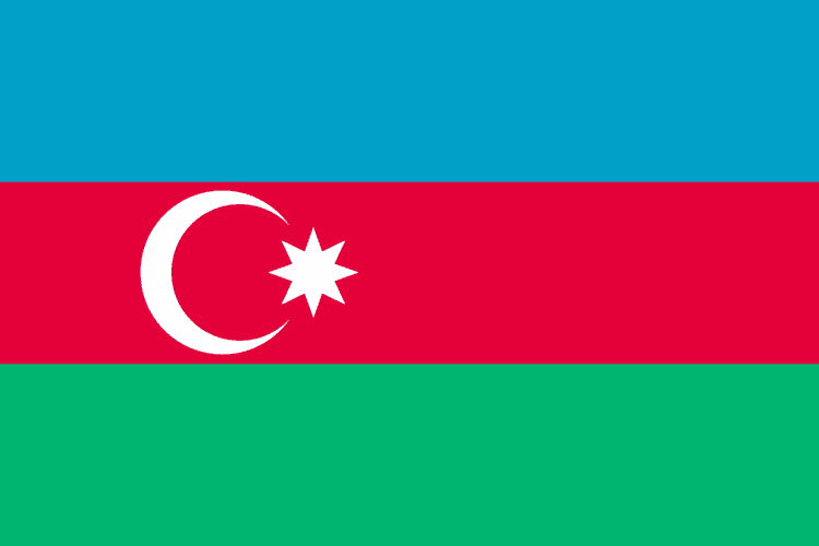 Flag of Azerbaijan Flag Of Azerbaijan The Symbol Of Islamic and Turkish Culture