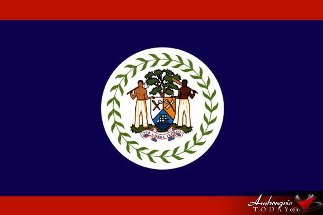 Flag of Belize Ambergris Today Editorial Blog The Blue White And Red