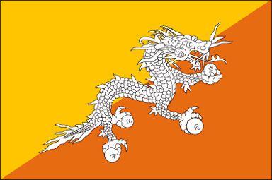 Flag of Bhutan Bhutan Flag Flag of Bhutan