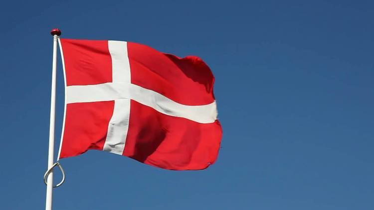 Flag of Denmark Danebrog the flag of Denmark YouTube