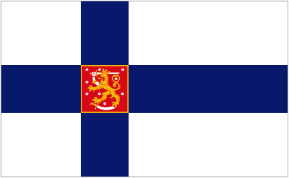 Flag of Finland Finnish Flags Finland from The World Flag Database