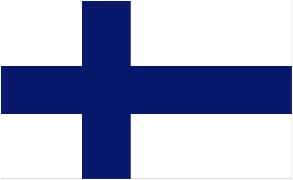 Flag of Finland Finnish Flags Finland from The World Flag Database