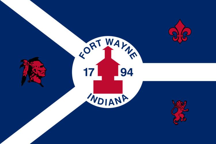 Flag of Fort Wayne, Indiana