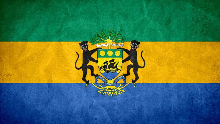Flag of Gabon The Flag of Gabon Green represents the forest yellow represents