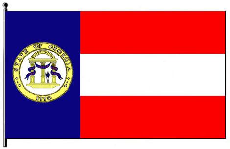 Flag of Georgia (U.S. state) Flags GeorgiaInfo