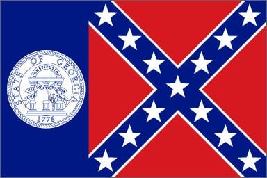 Flag of Georgia (U.S. state) State Flag