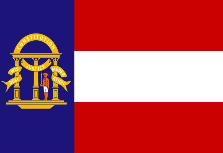 Flag of Georgia (U.S. state) How and why the Georgia state flag has changed over the years