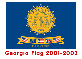 Flag of Georgia (U.S. state) Georgia Flag colors meaning of state flag of Georgia USA