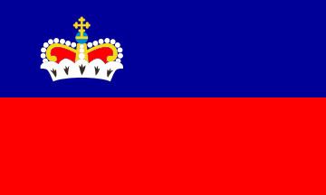 Flag of Liechtenstein Liechtenstein