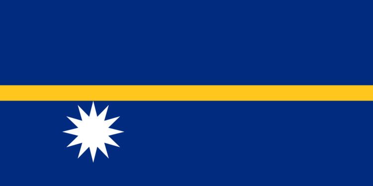 Flag of Nauru httpsuploadwikimediaorgwikipediacommonsthu
