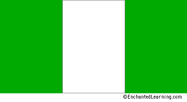 Flag of Nigeria Nigeria39s Flag EnchantedLearningcom
