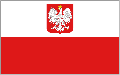 Flag of Poland Polish Flags Poland from The World Flag Database