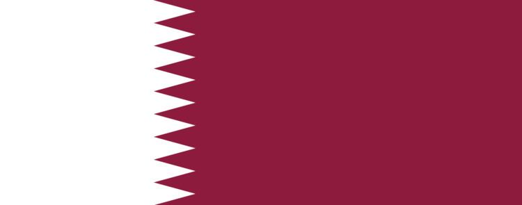 Flag of Qatar httpsuploadwikimediaorgwikipediacommons66