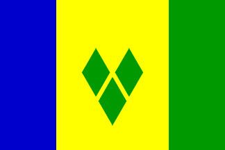 Flag of Saint Vincent and the Grenadines wwwcrwflagscomfotwimagesvvcgif